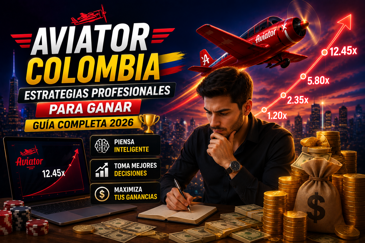 Aviator Colombia - Estrategias profesionales para ganar