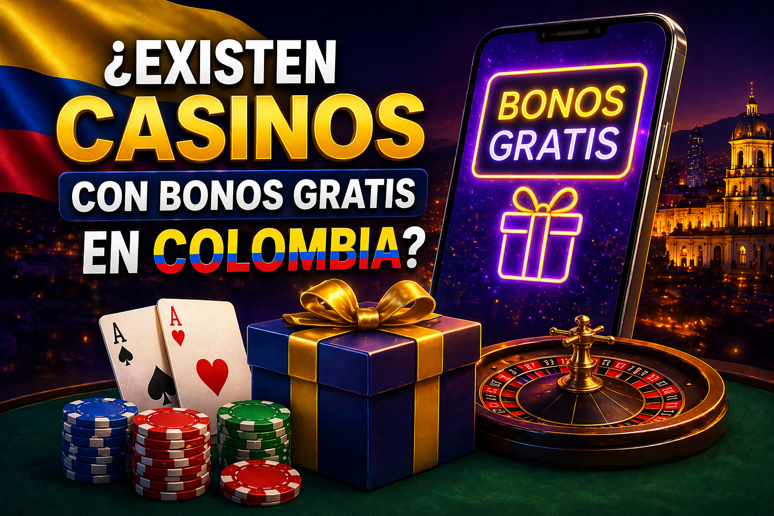 Casino con bono gratis Colombia