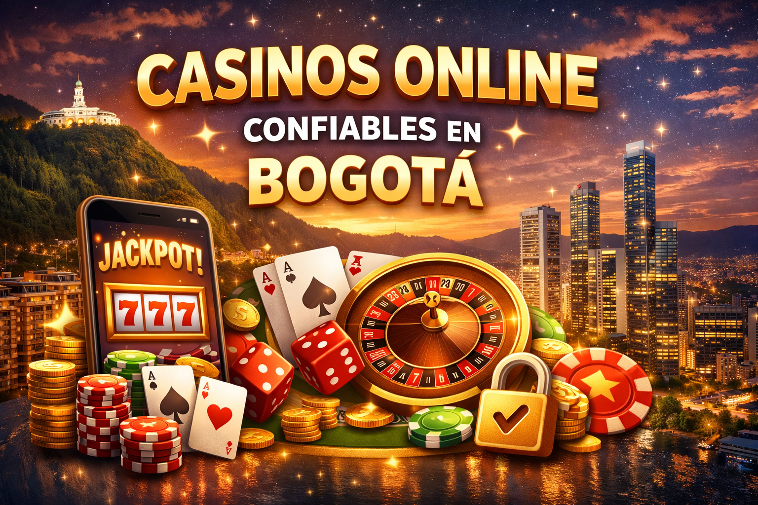 Casinos online confiables en Bogotá - Licencia Coljuegos