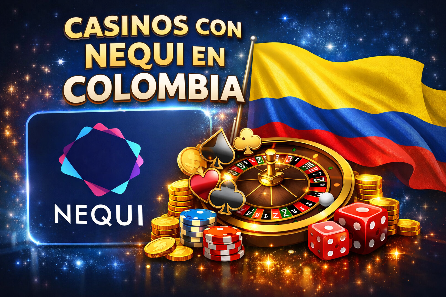 Casinos con Nequi en Colombia - Depósitos y retiros rápidos